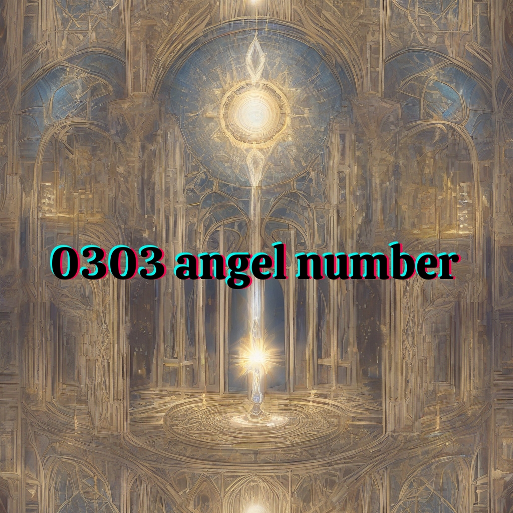 0303 angel number meaning