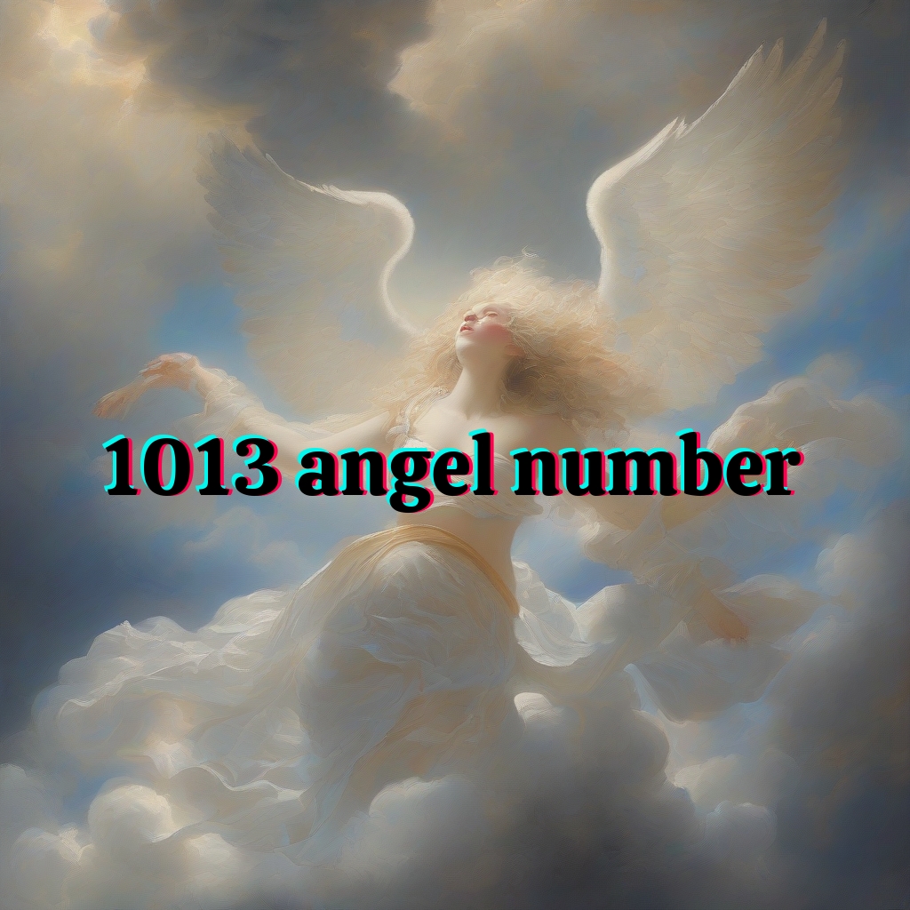 1013 angel number meaning