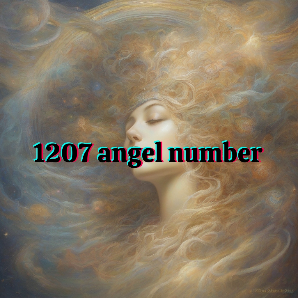 1207 angel number meaning