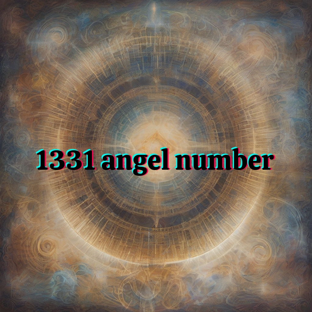 1331 angel number meaning