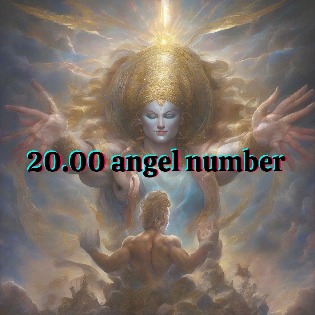 20.00 angel number meaning