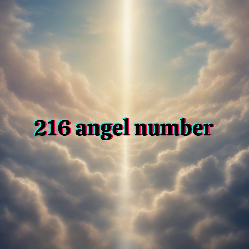 216 angel number meaning