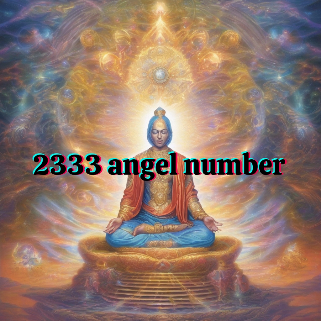 2333 angel number meaning