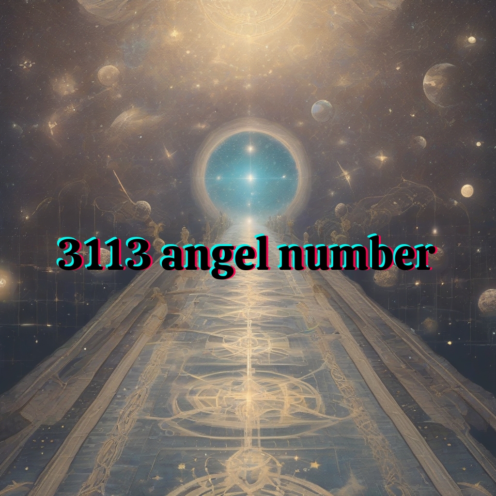 3113 angel number meaning