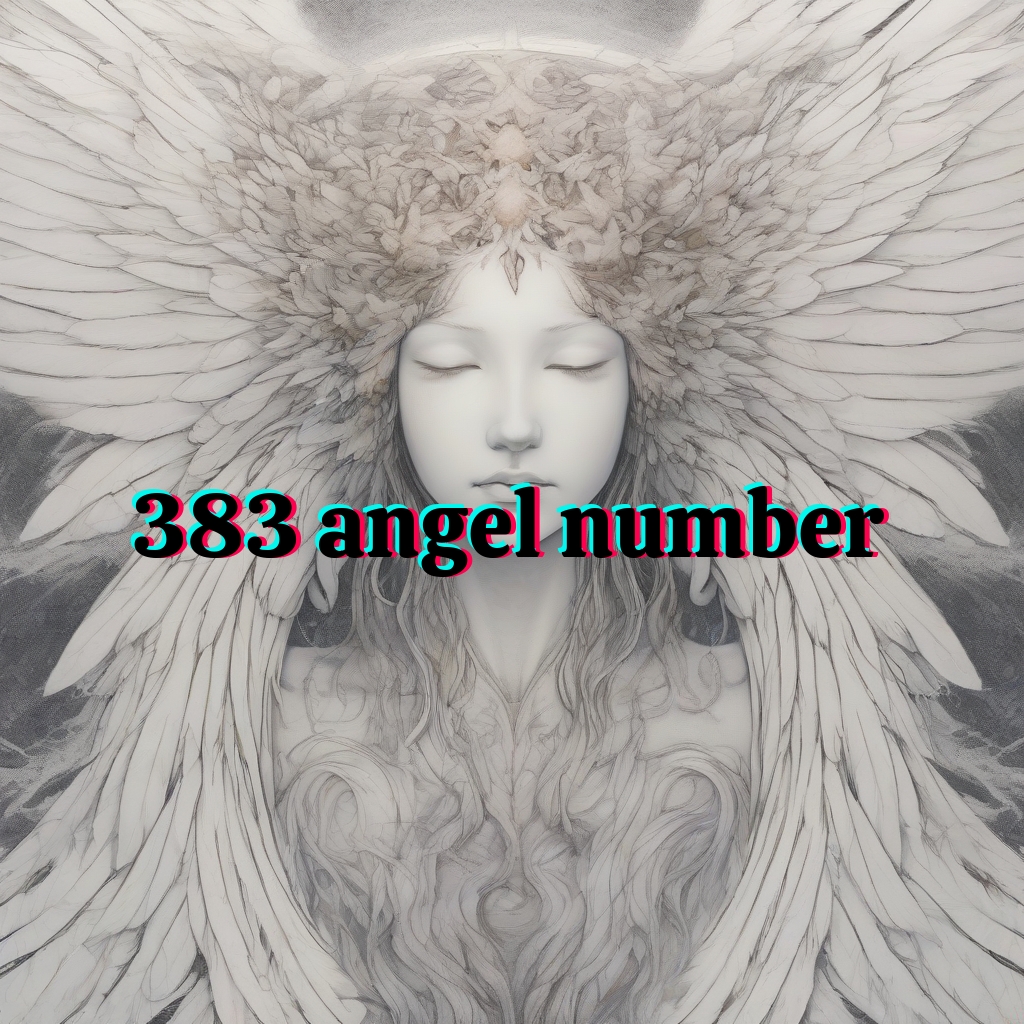 383 angel number meaning