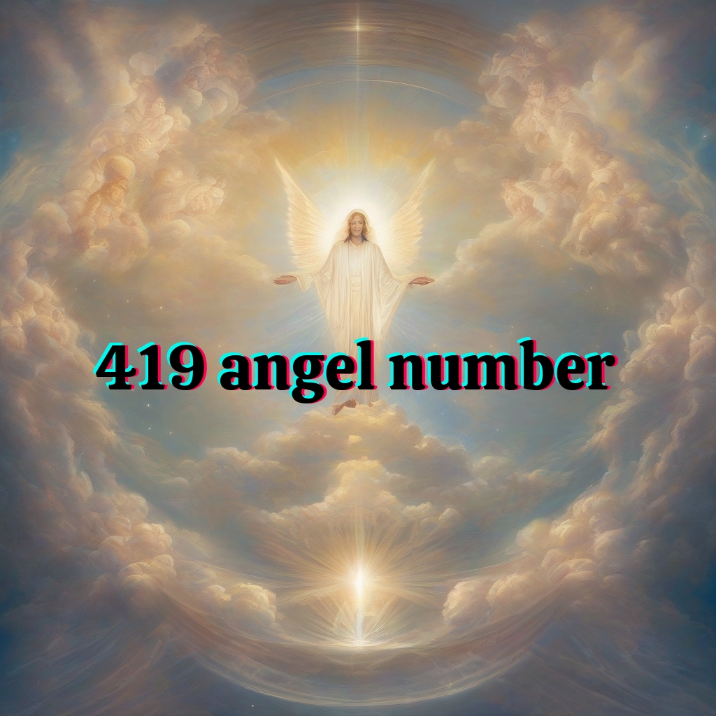 419 angel number meaning