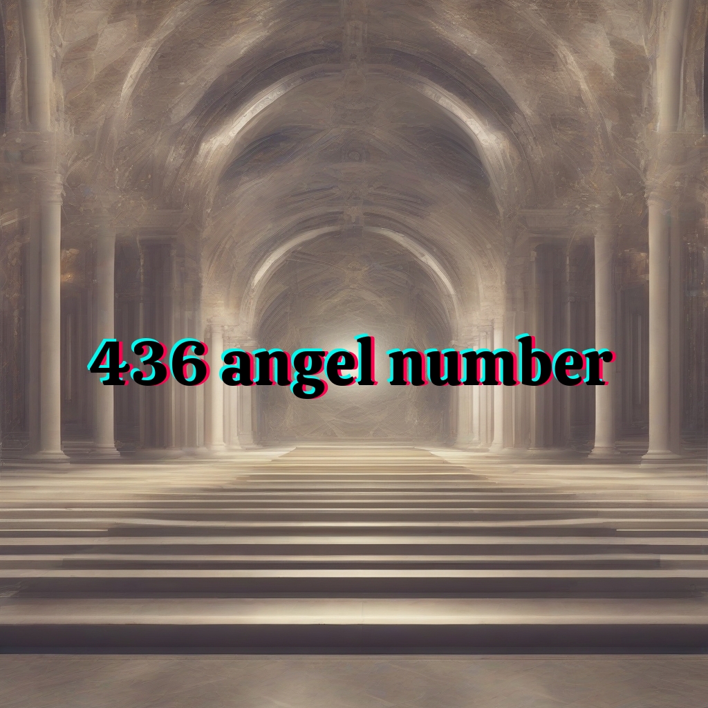 436 angel number meaning