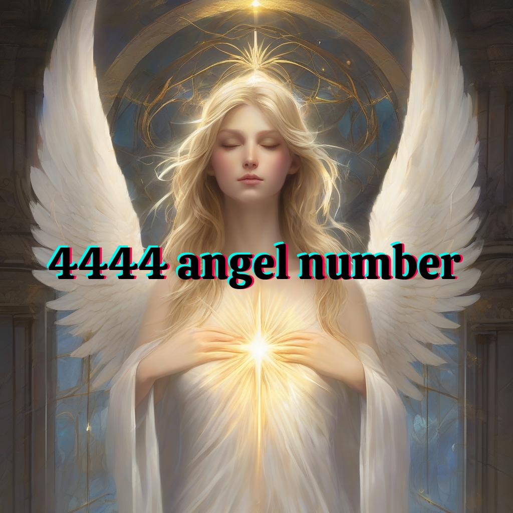 4444 angel number meaning