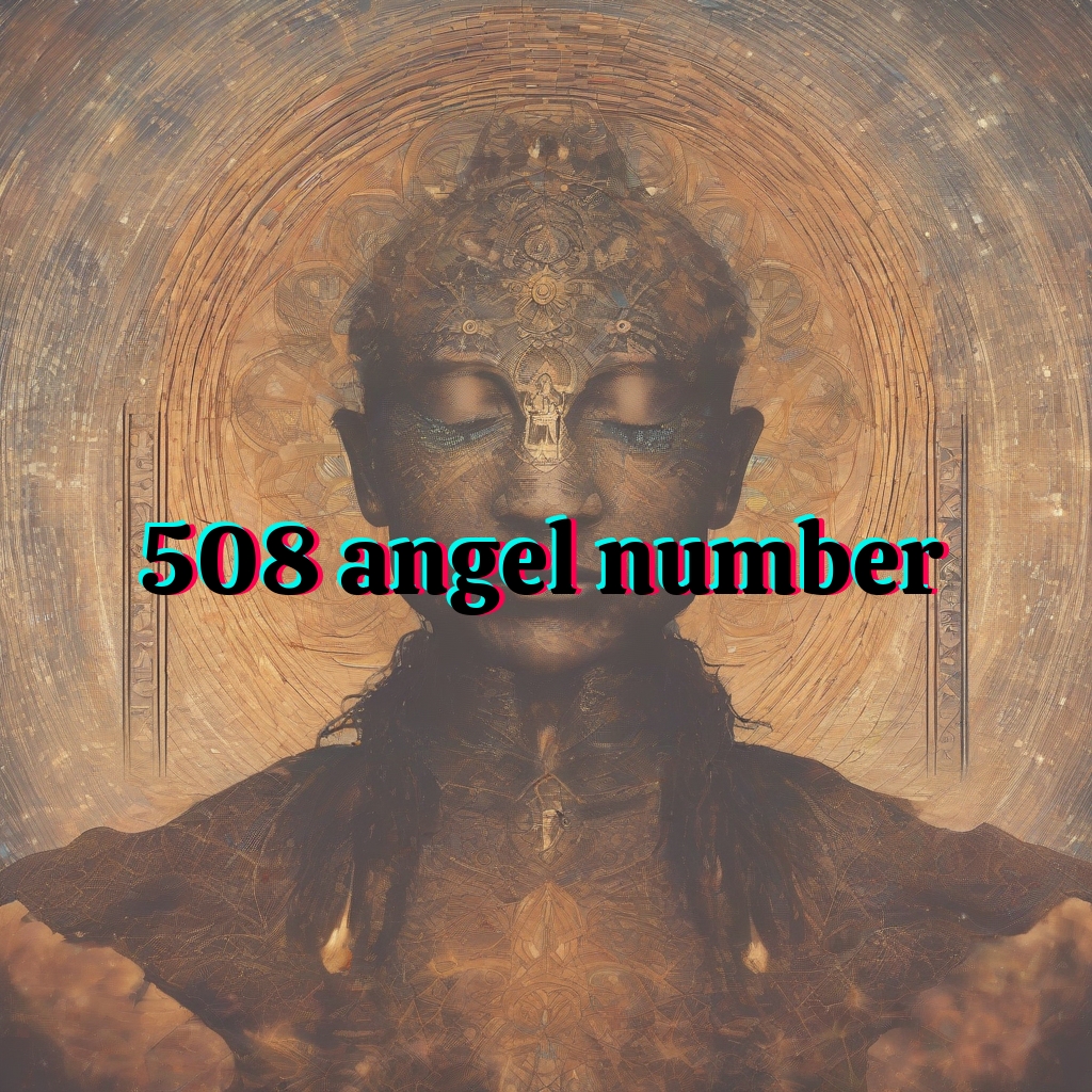 508 angel number meaning