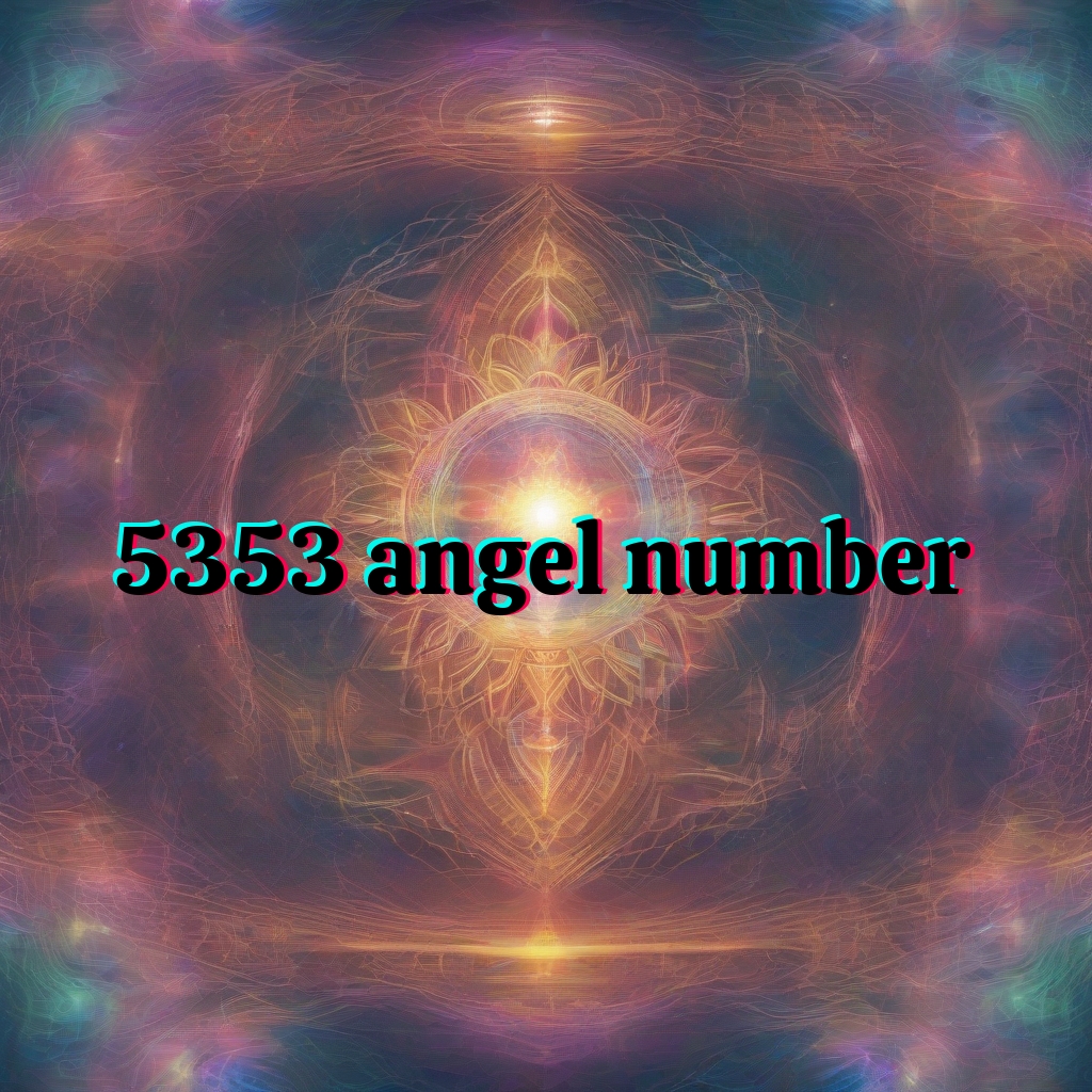 5353 angel number meaning