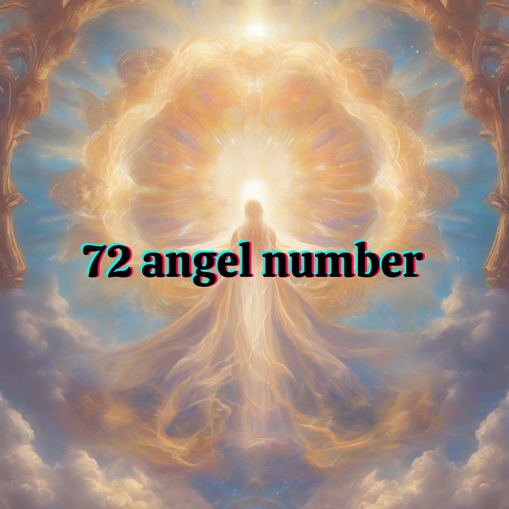 72 angel number meaning