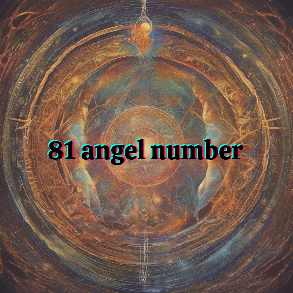 81 angel number meaning