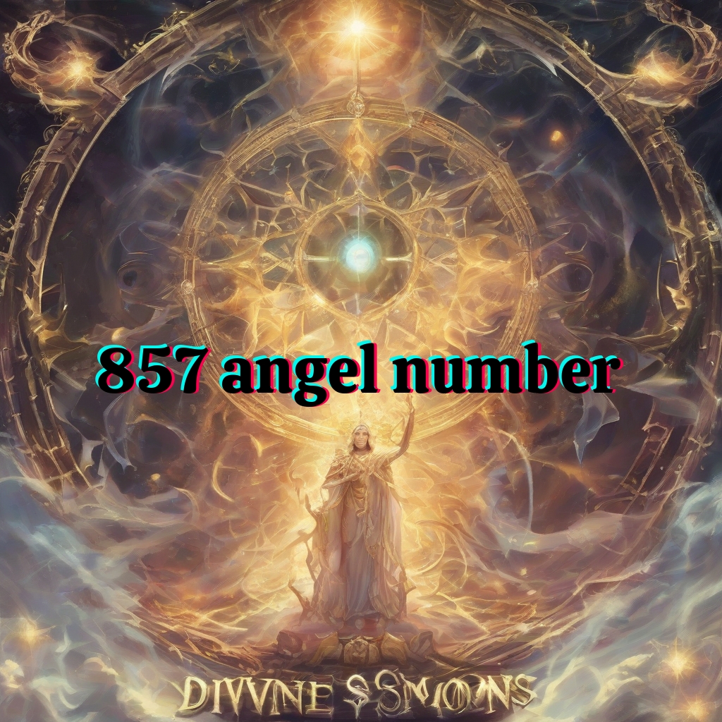 857 angel number meaning