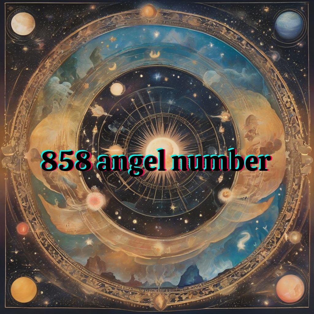 858 angel number meaning