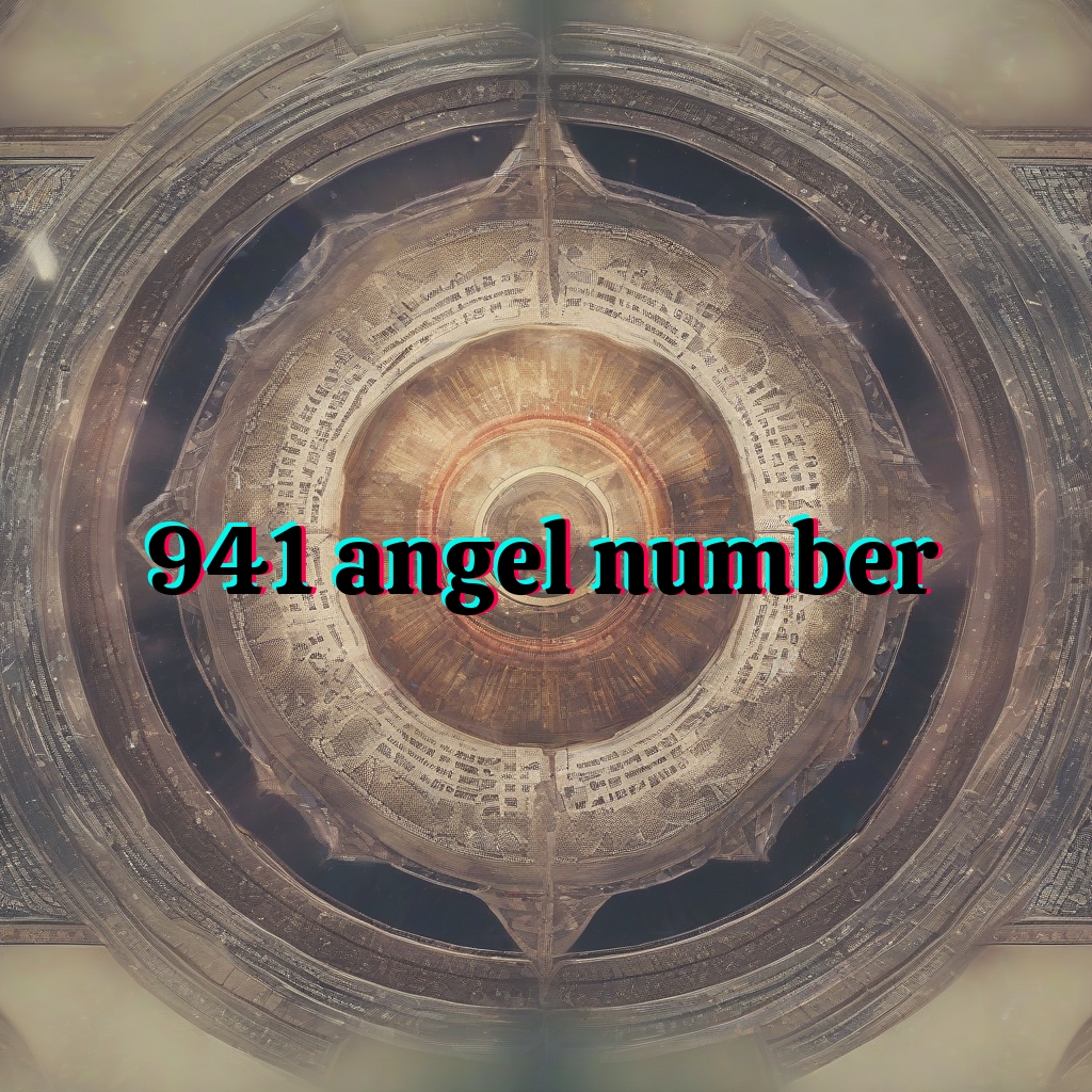 941 angel number meaning