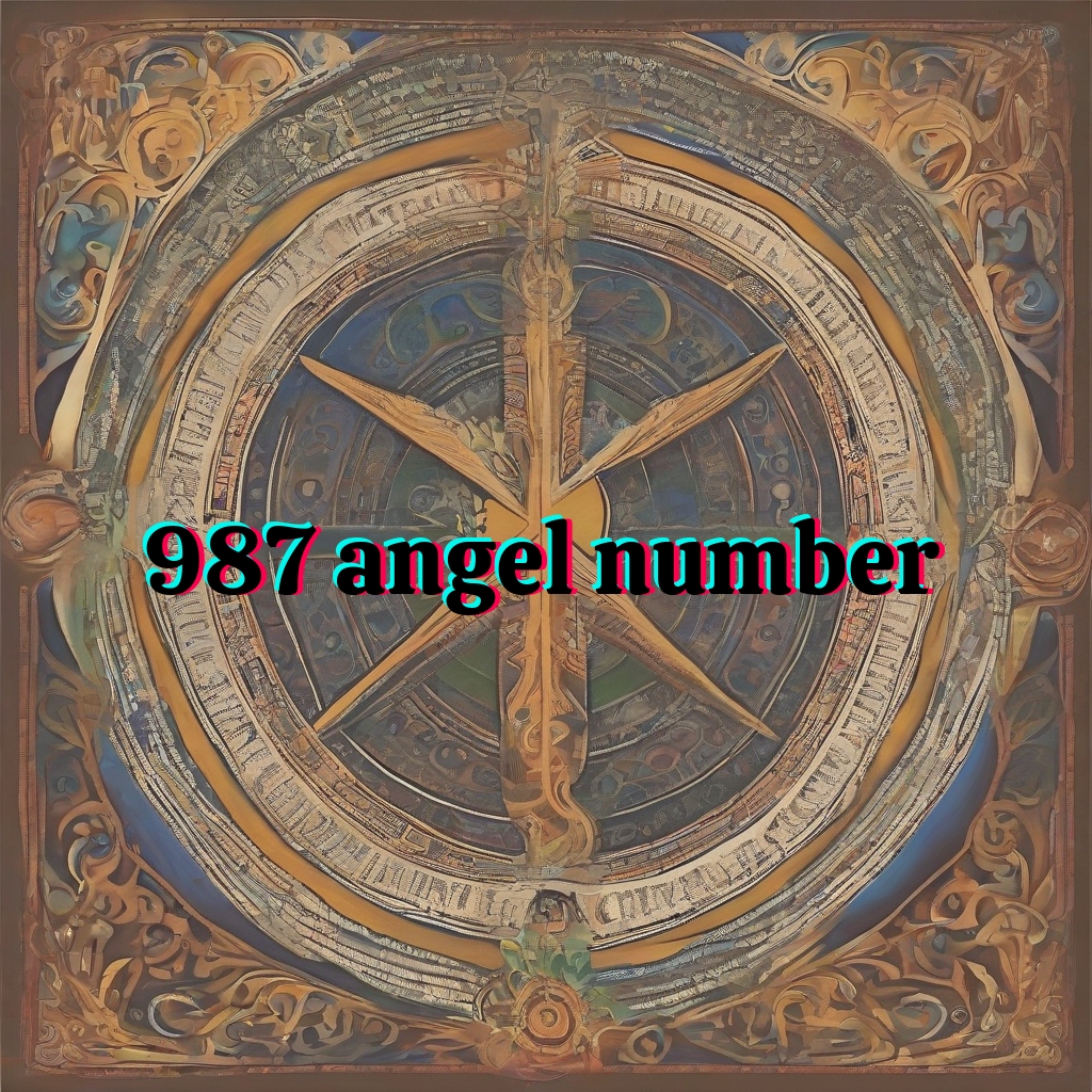 987 angel number meaning